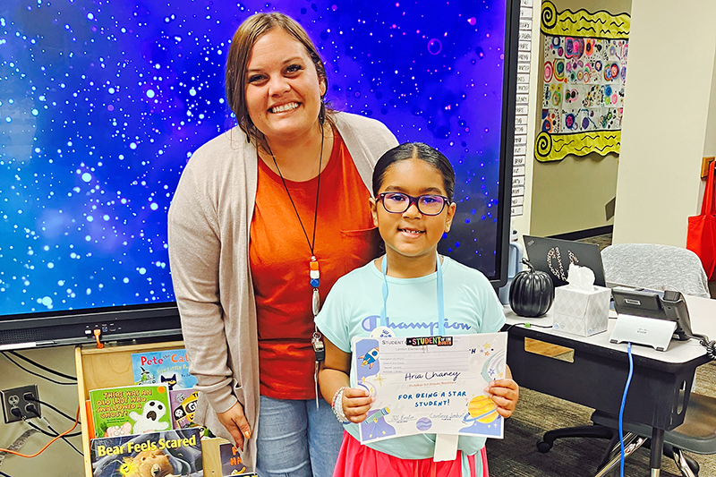 Lamkin Elementary Student Selected as CFISD Student of the Week