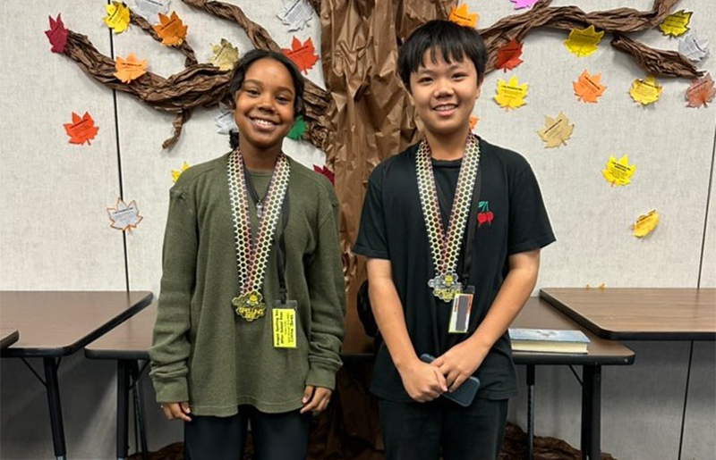 Agaron MS Seventh Graders to Compete at CFISD District Spelling Bee