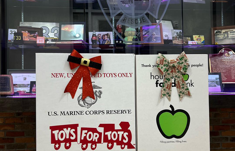 Harris County ESD 16 - Klein Fire Department Partners with Toys for Tots