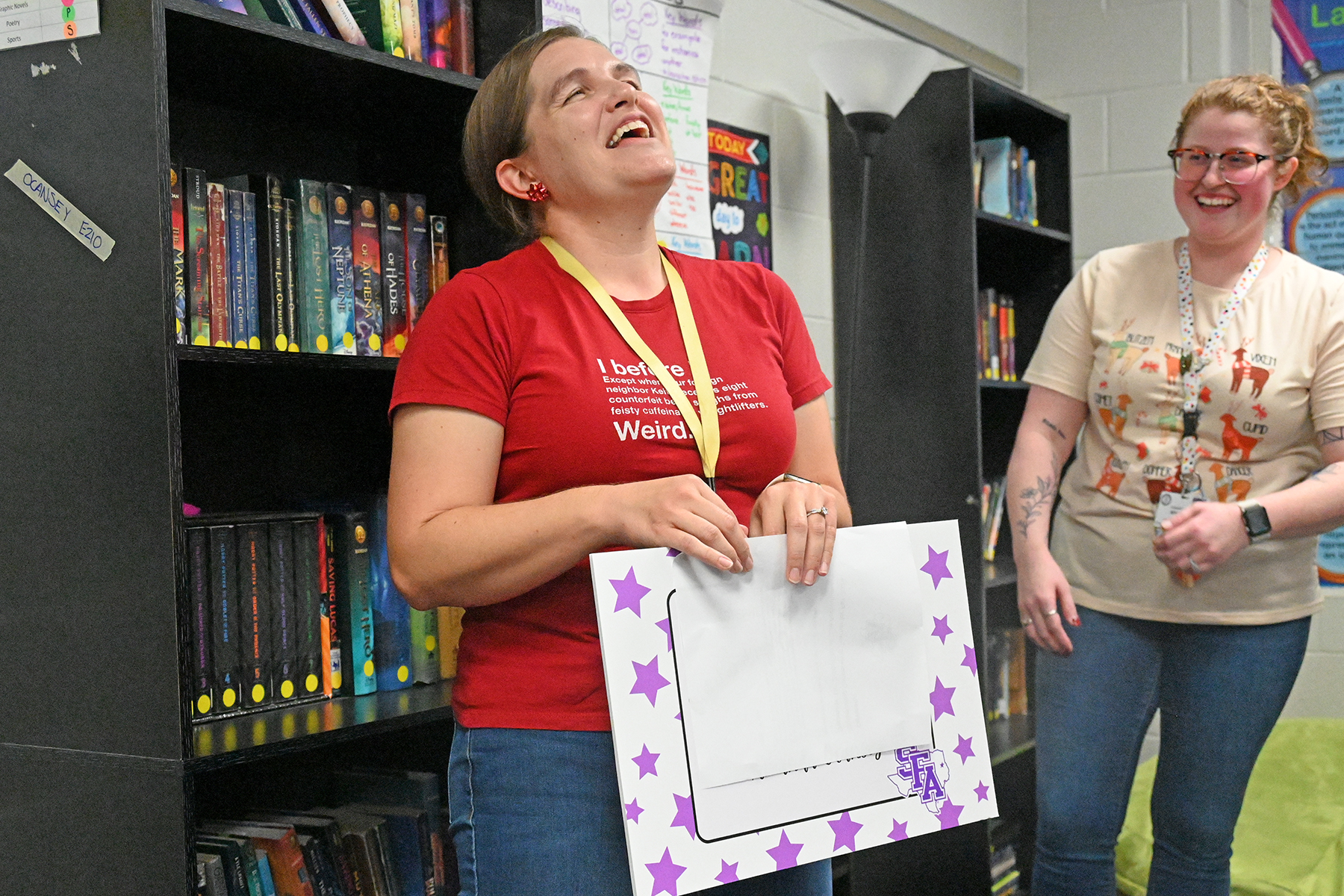 Spillane Middle School Teacher Amanda Ocansey Named SFA Outstanding Cooperating Teacher in Cy-Fair ISD