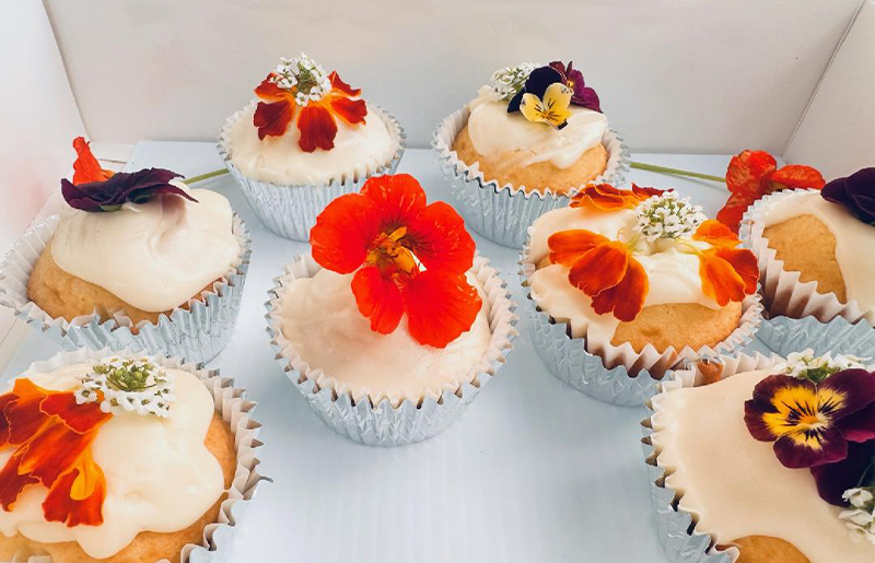 Reach Unlimited Partners with Local Bakeries to Feature Edible Flowers in Baked Goods