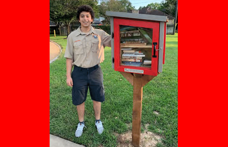 New Little Library Installed at Rennie Park