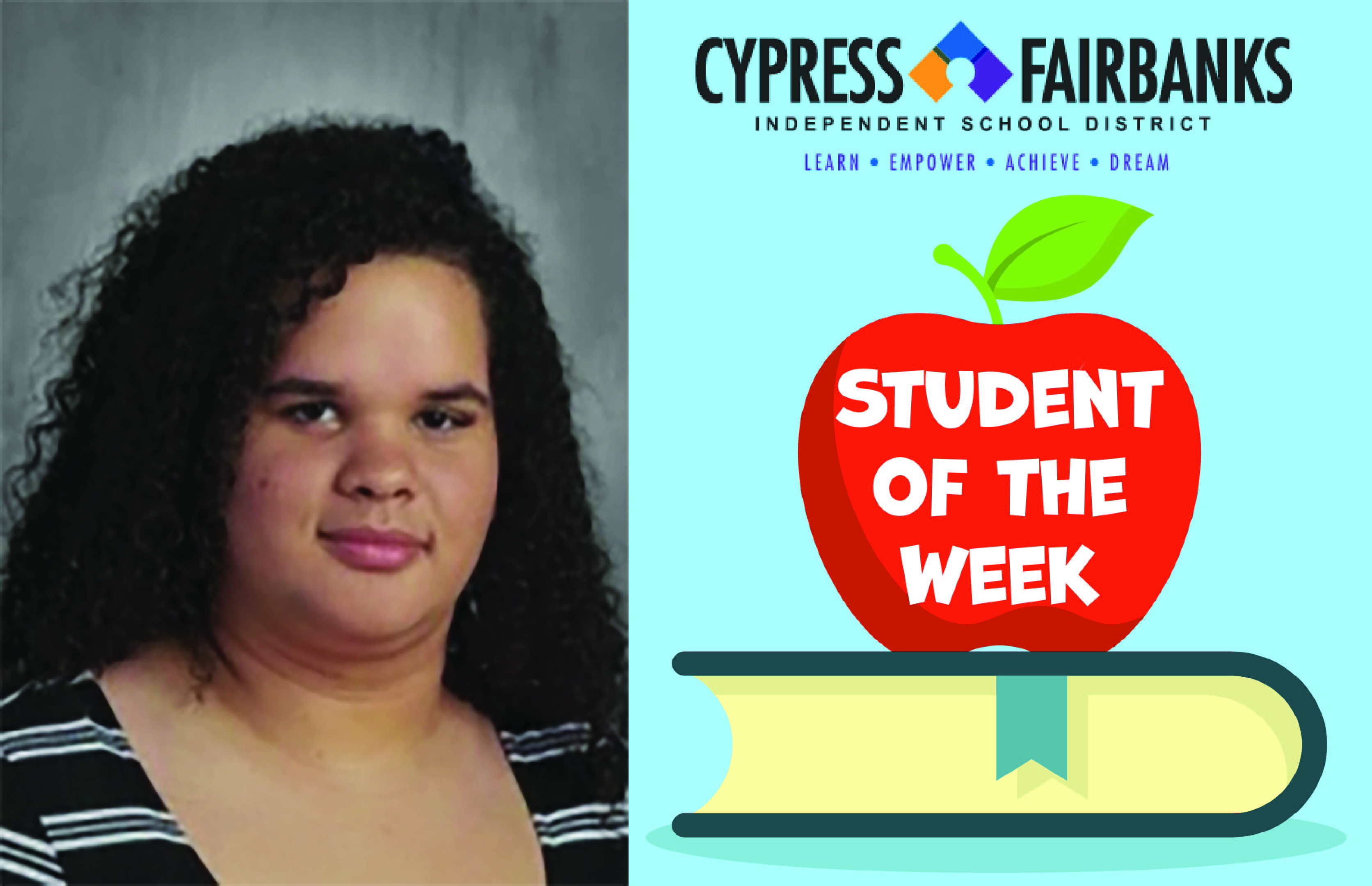 CFISD Student of the Week: Adriana Vanzant Corpas