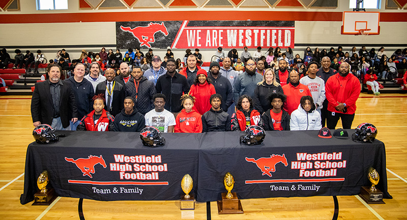 Spring ISD Student-Athletes Participate in 2023 National Signing Day