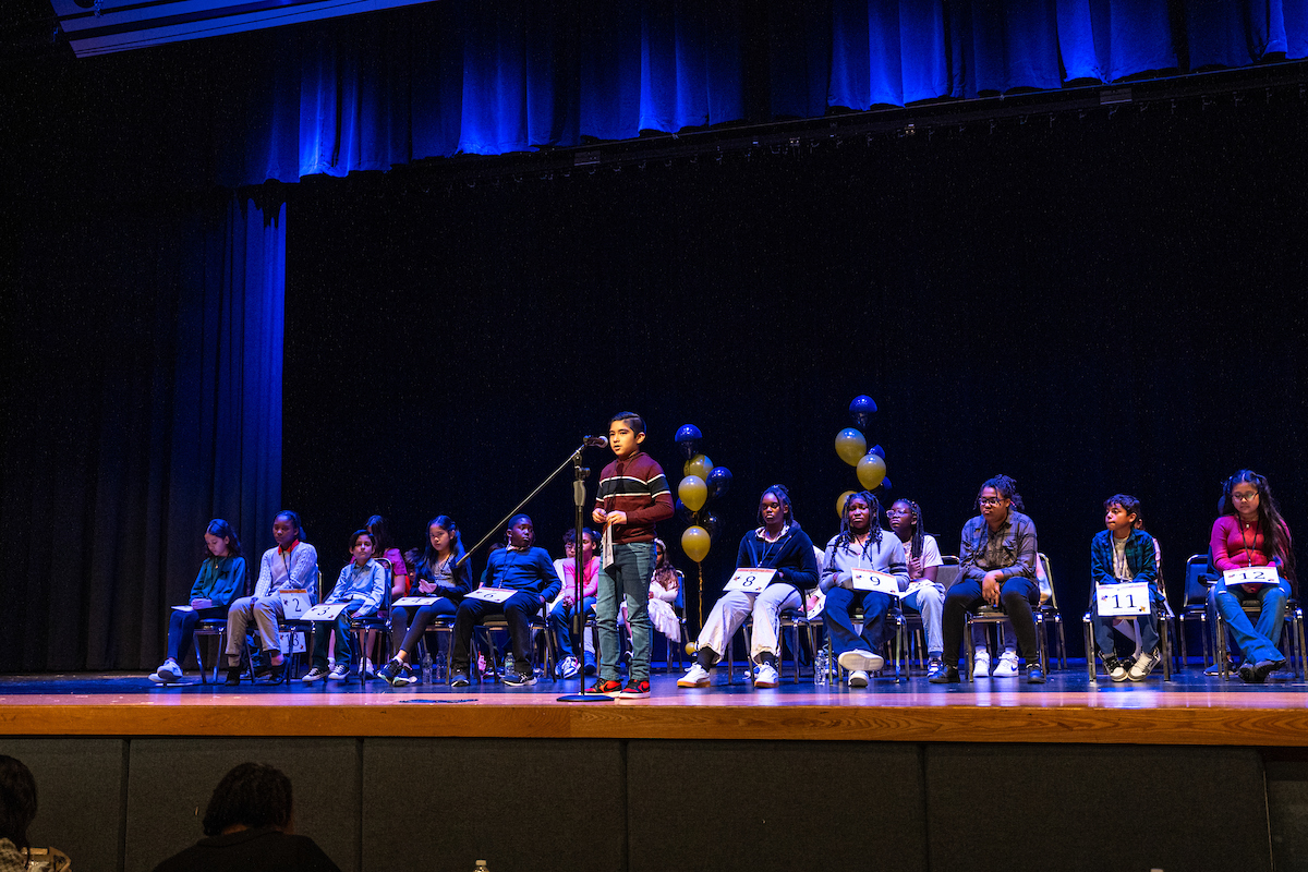 Elementary and Middle School Students Shine in Annual Spring ISD Spelling Bee