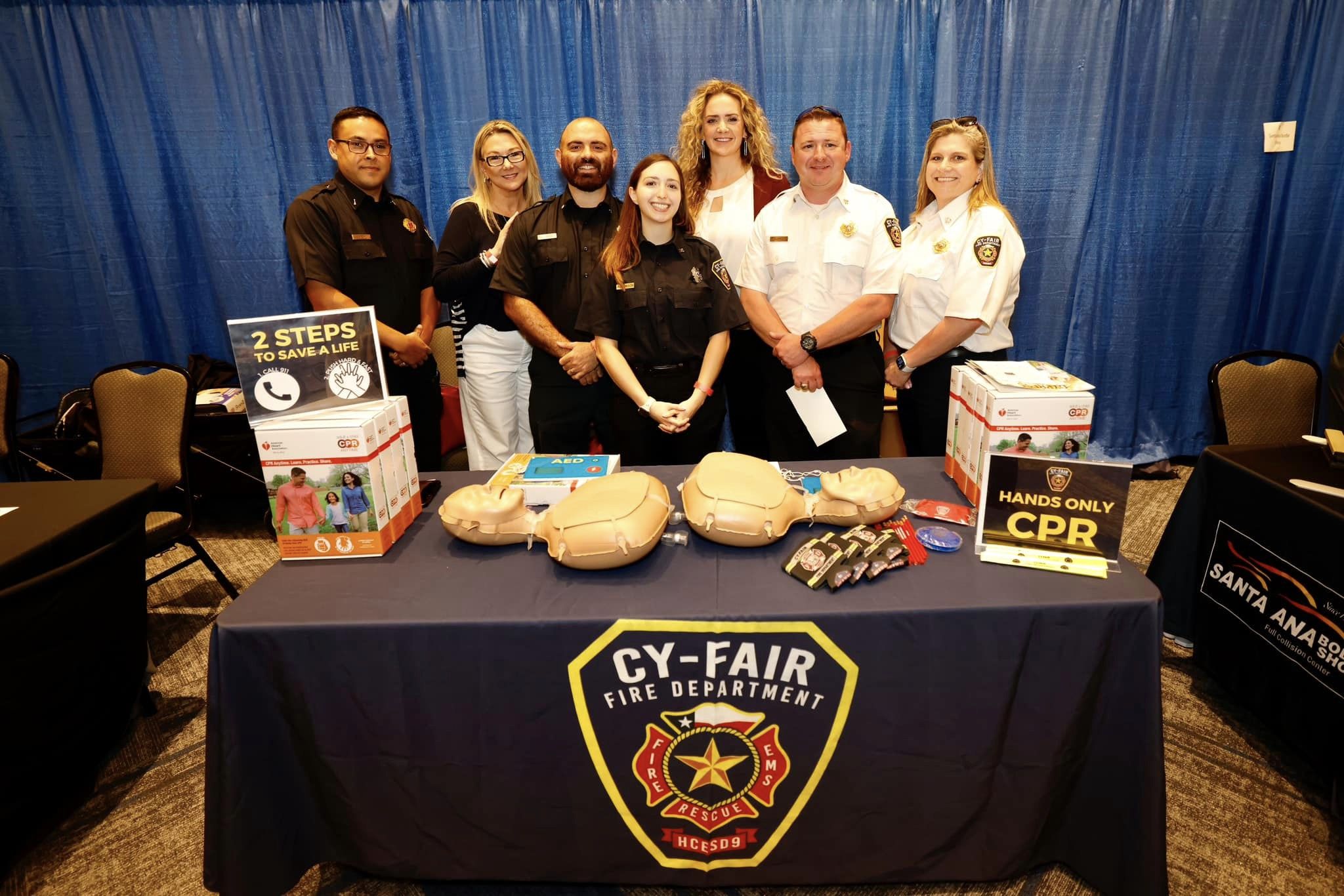 Cy-Fair Fire Department Hosts CPR Classes for Heart Awareness Month