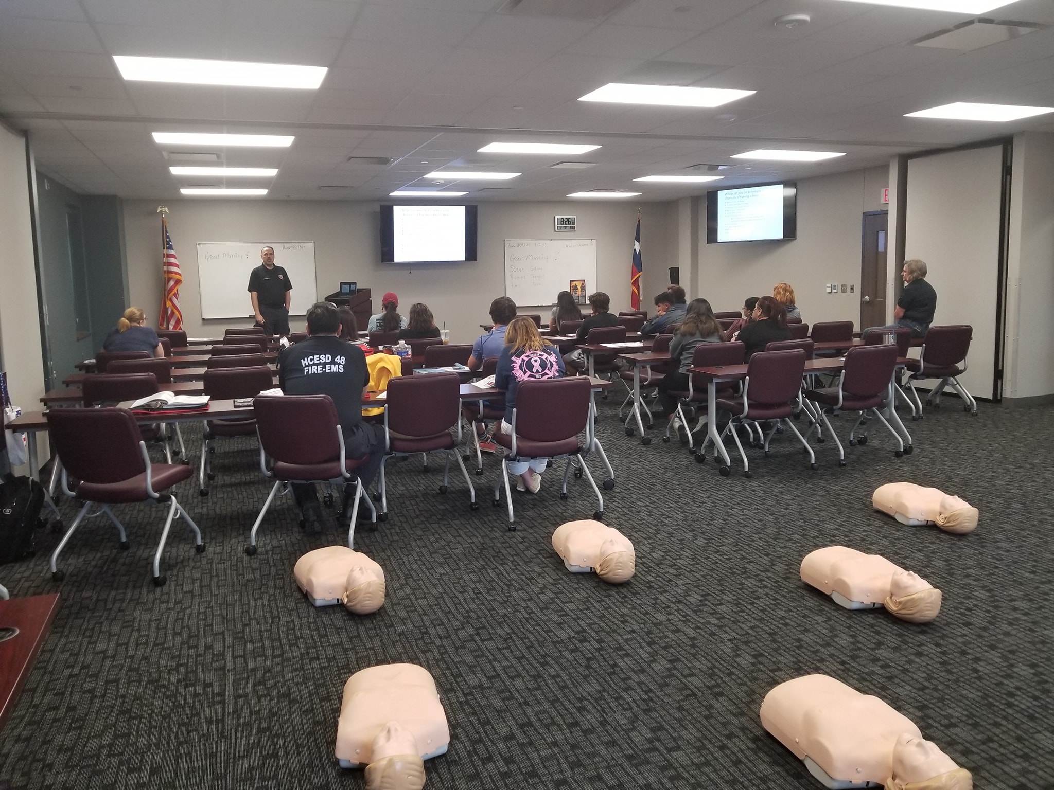 Katy Area Fire Departments Host CPR Classes for Heart Awareness Month