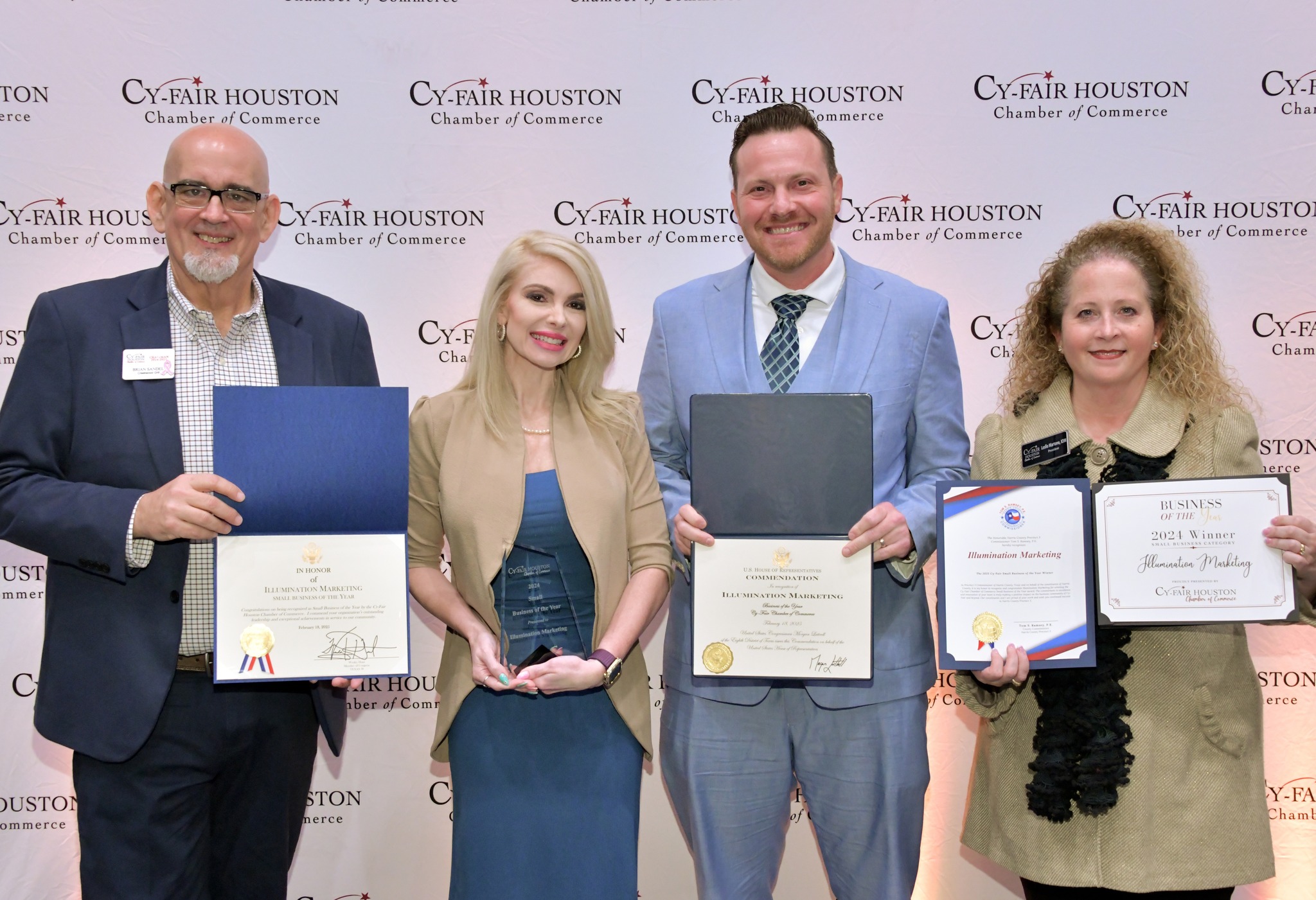 Cy-Fair Houston Chamber of Commerce Announces 2024 Business of the Year Award Winners