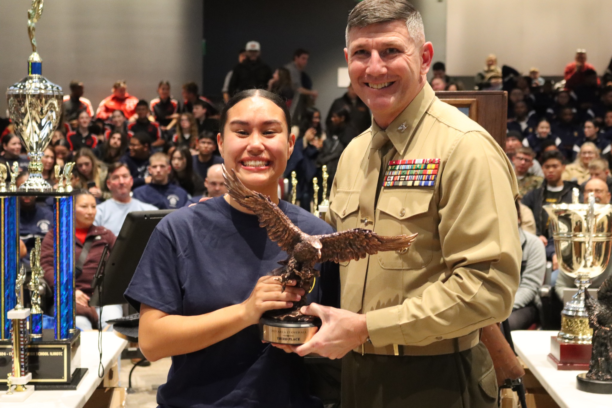 Katy ISD Navy JROTC Ranks 3rd in Texas at 2025 State Championship, Excels in Drill and Academics