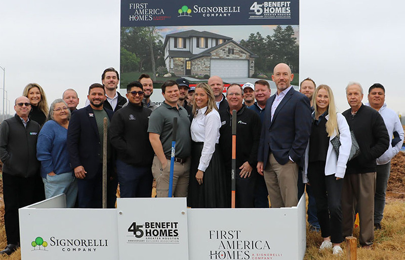 New Charity Home Breaks Ground in Bluestem Near Katy to Benefit Local Veterans and Families in Need