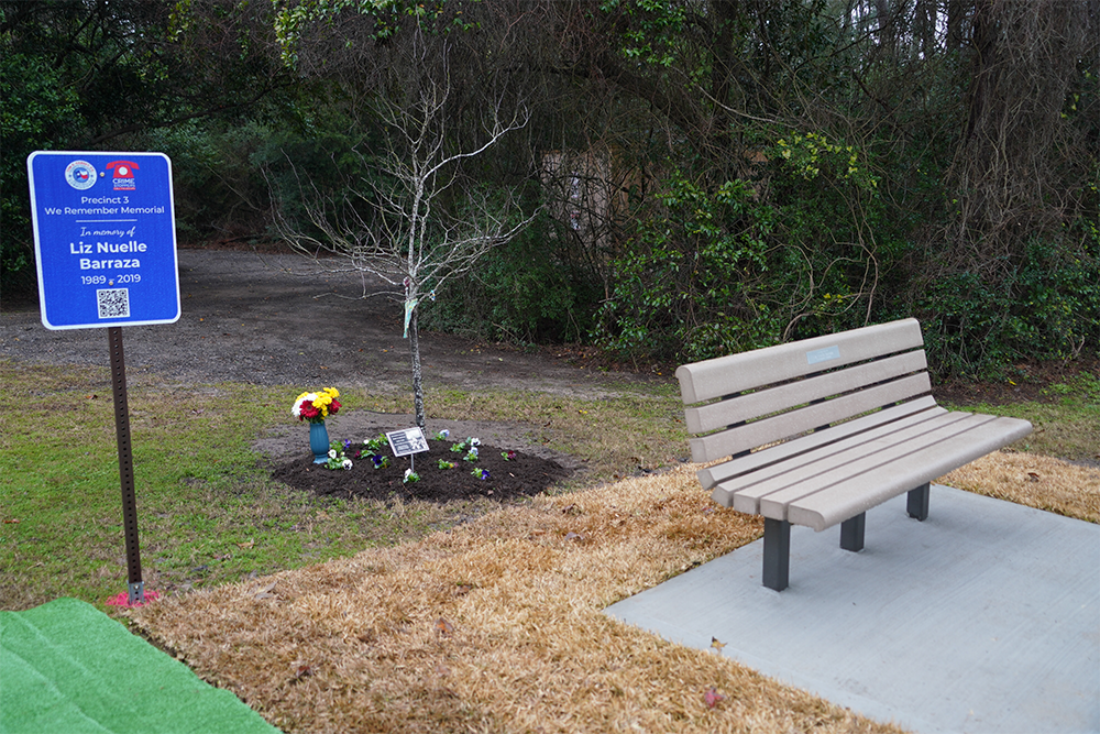 How Harris County Precinct 3 Residents Can Request a Memorial Bench for Victims of Violent Crime