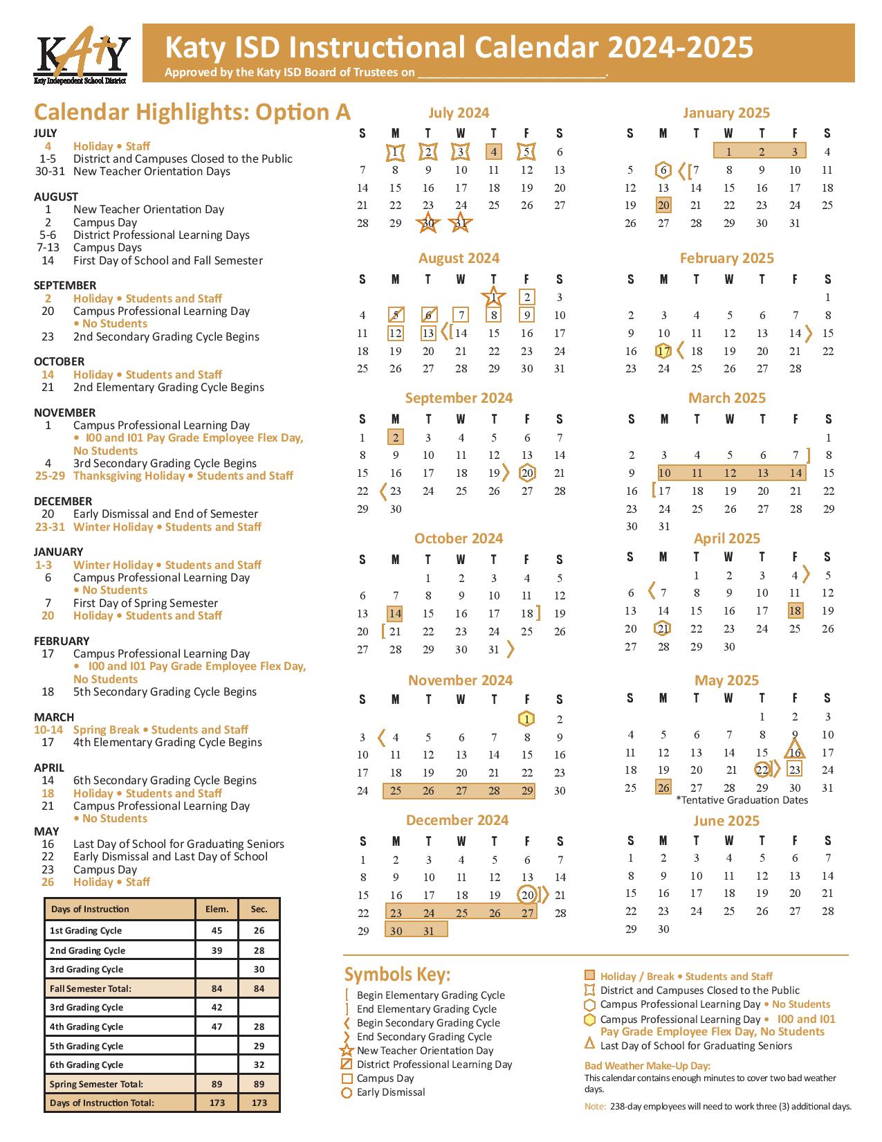 Texas Isd 2024 2025 Calendar - Printable Calendar 2024