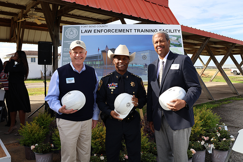 Fort Bend County Sheriff's Office Breaks Ground for Advanced Regional Training Facility