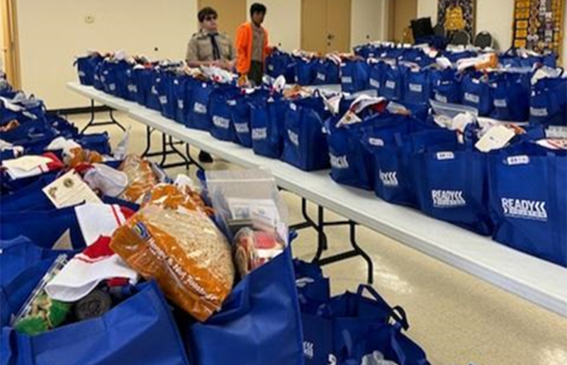 Houston Cy-Fair Lions Club Spreads Holiday Cheer to Nearly 500 Locals in Need