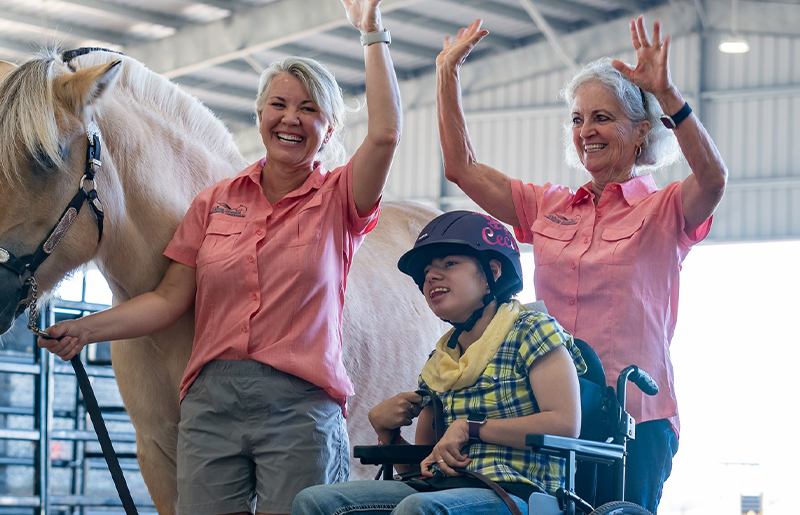 Party with a Purpose for Reining Strength Therapeutic Horsemanship in February