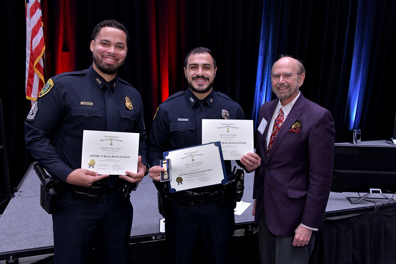 Houston Police Officer Firas Hamid Recognized for Outstanding Community Service