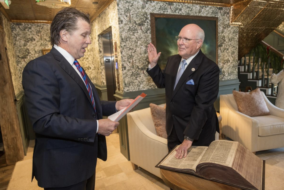 Commissioner Tom Ramsey of Harris County Precinct 3 Sworn In for Second Term