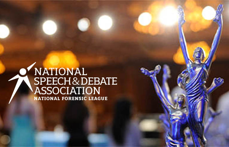 Cy-Fair ISD Debate Students Earn Prestigious NSDA Premier Distinction Degree