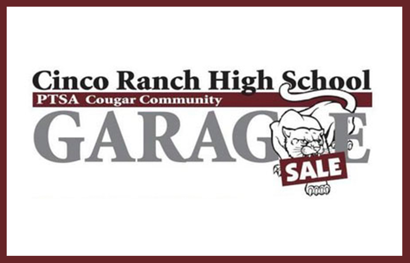 Cinco Ranch High School PTSA to Host Annual Spring Garage Sale on March 29th