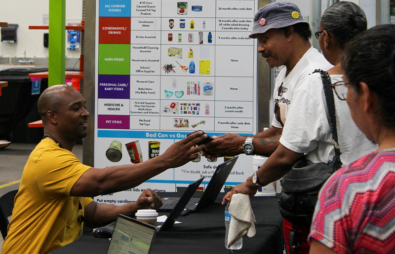 Houston Food Bank Hosts Resources and Enrollment Event for Houstonians in Need