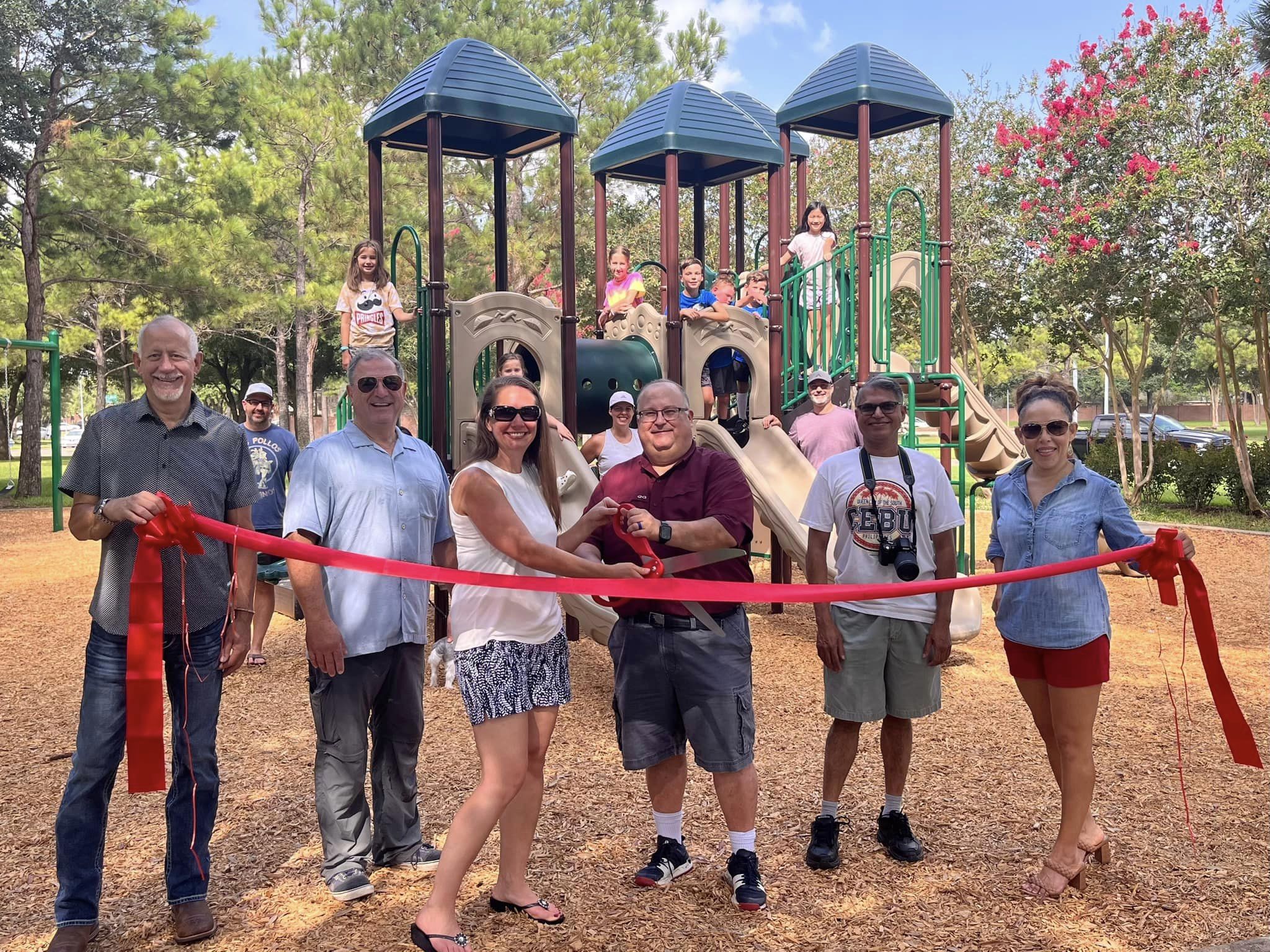 Cinco Ranch I Association Hosts Ribbon Cuttings for New Parks