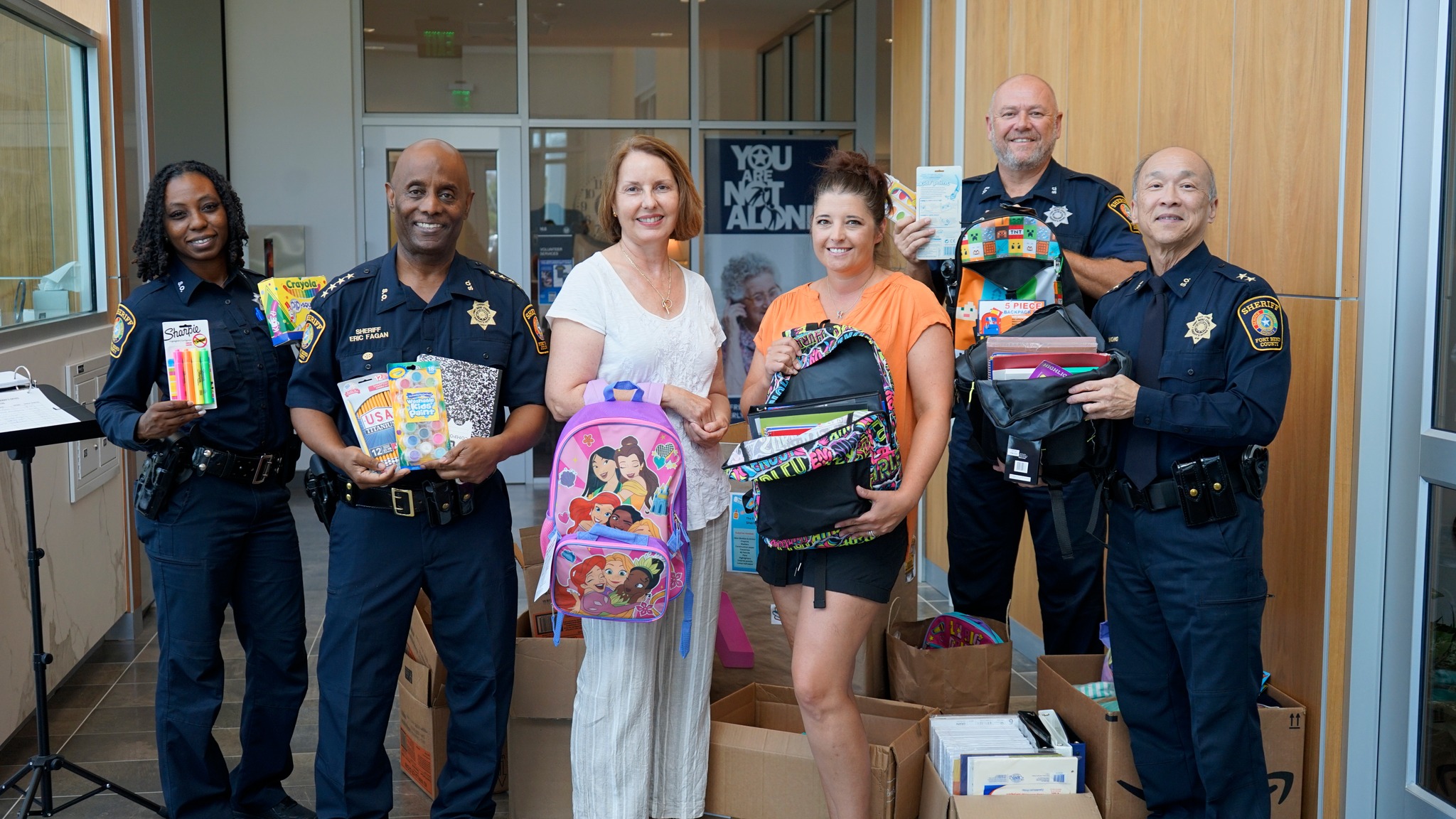 Fort Bend County Sheriff's Office Extends Back to School Drive to Support Community Children