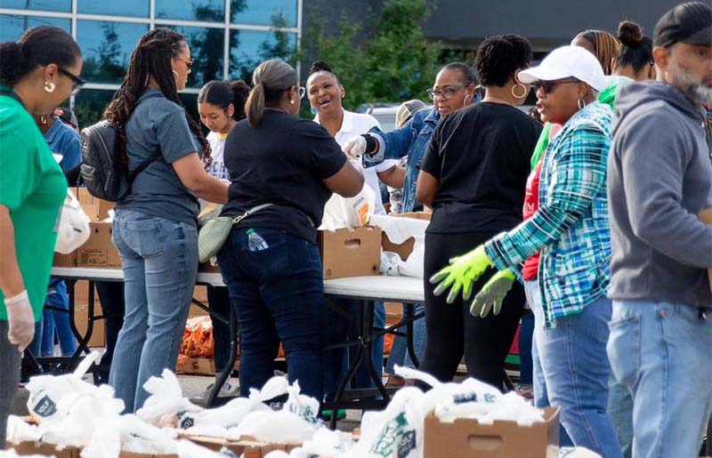 Katy Christian Ministries and PowerHouse Church Host Food Fair to Aid Hurricane Beryl Victims