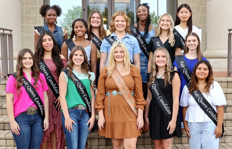 Thirteen Candidates Vie for the 2024 Fort Bend County Fair Queen Title and Scholarships