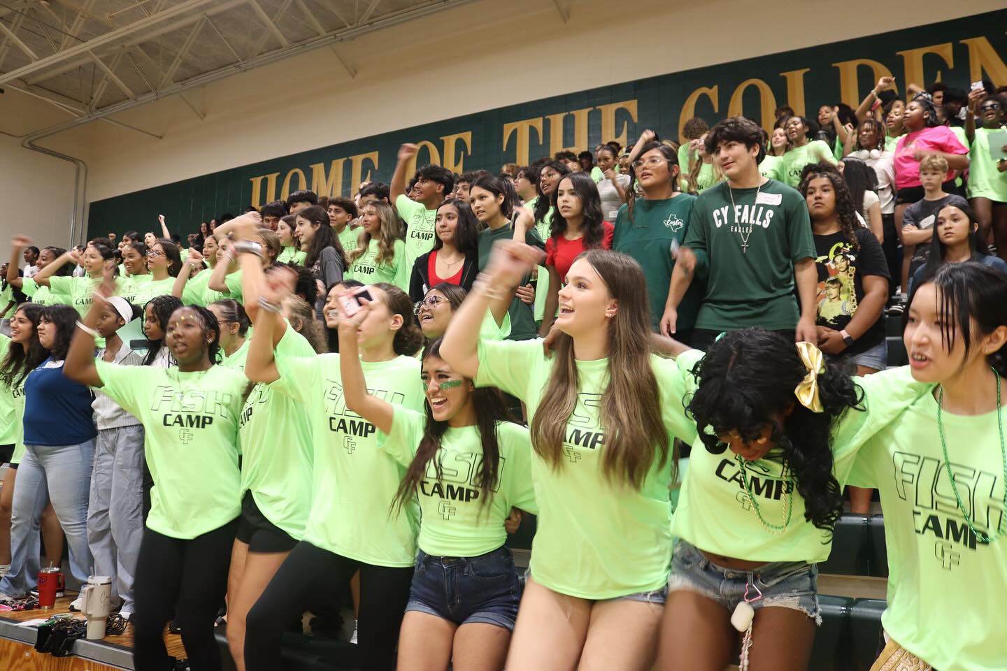 Cy Falls High School Welcomes Incoming Freshmen With Fun-Filled Orientation Events