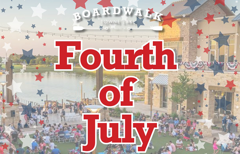 Celebrate Independence Day at Towne Lake’s Red, White & Boardwalk Bash
