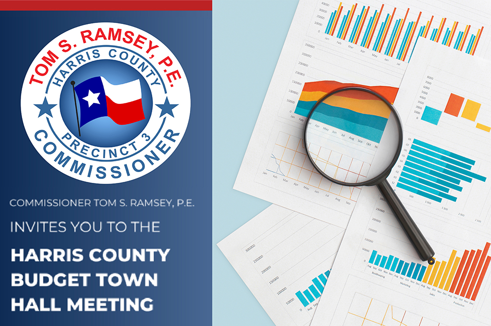 Harris County Precinct 3 Residents Invited to July 17 Budget Town Hall to Help Shape 2025 Spending Priorities