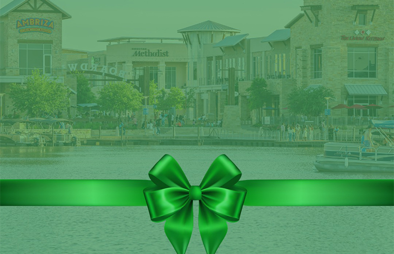 Towne Lake Boardwalk Lights Green and Rallies Community to Support Texas Hill Country Flood Victims