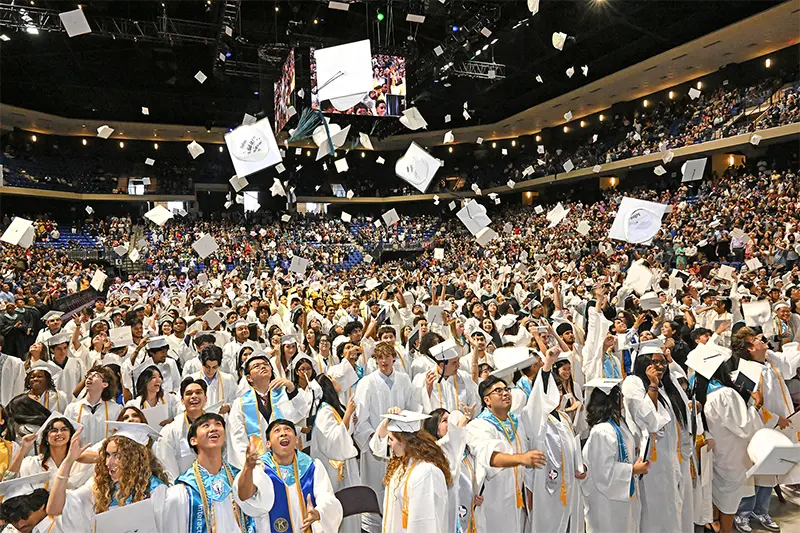 Nearly 9,000 Class of 2024 CFISD Graduates Earn Diplomas