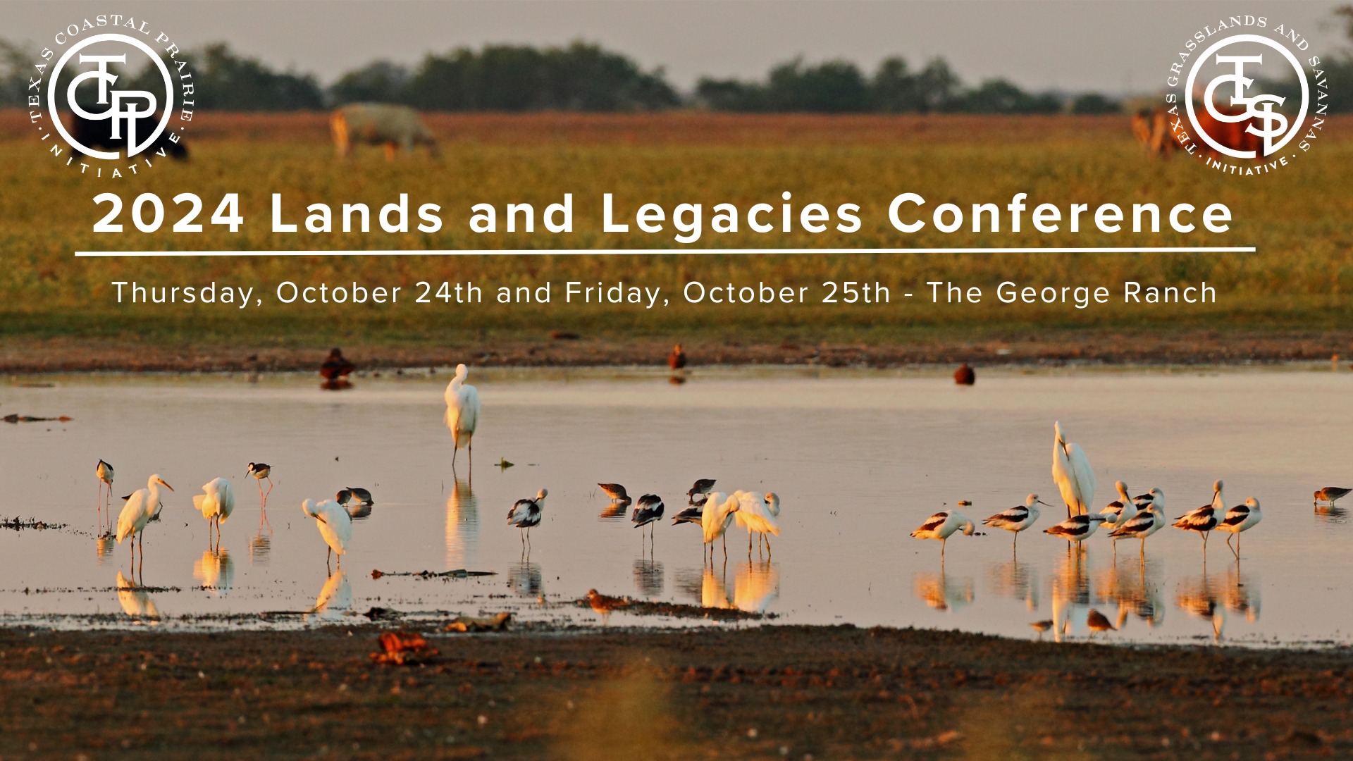 Shaping the Future of Land Conservation: Coastal Prairie Conservancy to Host Lands & Legacies Conference at George Ranch