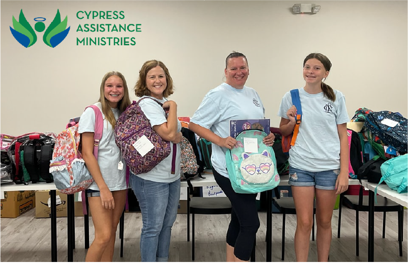 Cypress Assistance Ministries Launches Annual Back-to-School Campaign to Support CFISD Students in Need