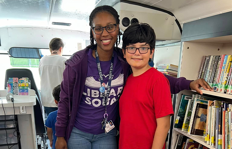 CFISD Launches Summer Mobile Library to Foster Literacy and Lifelong Love of Reading