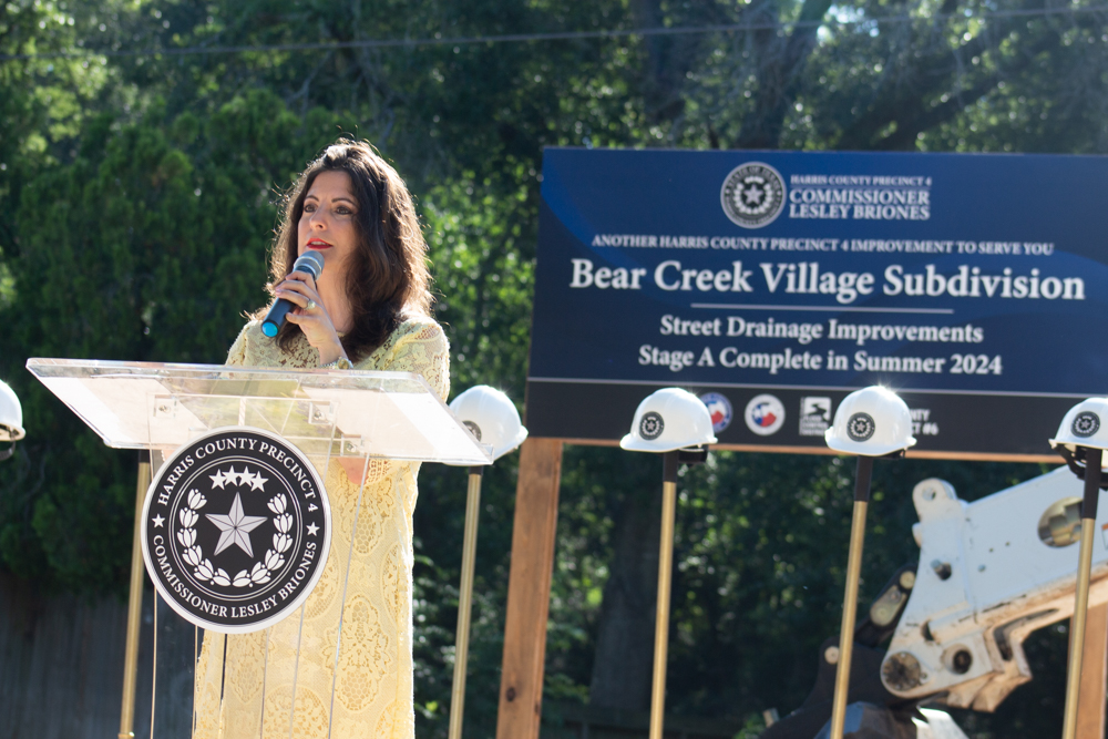 Drainage Improvements to Bear Creek Village Subdivision Underway