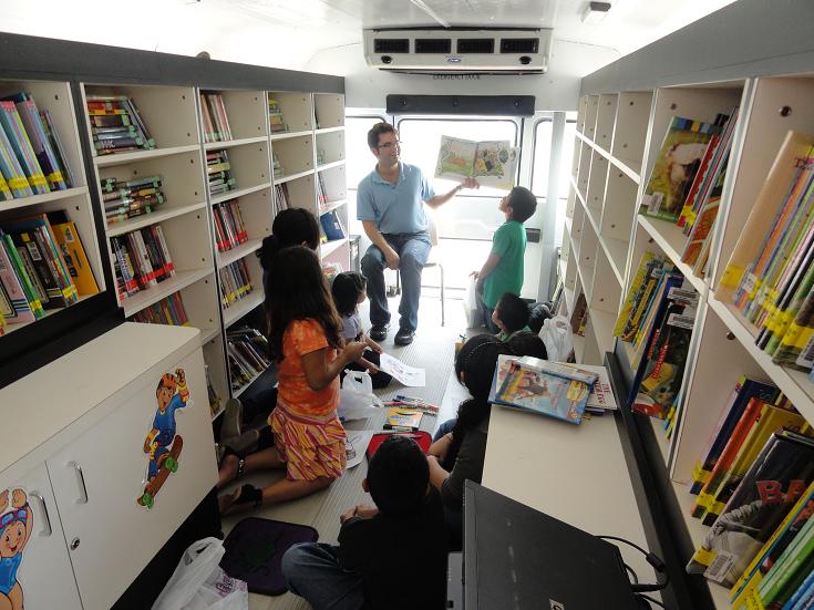 CFISD Brings Mobile Library to Local Neighborhoods This Summer