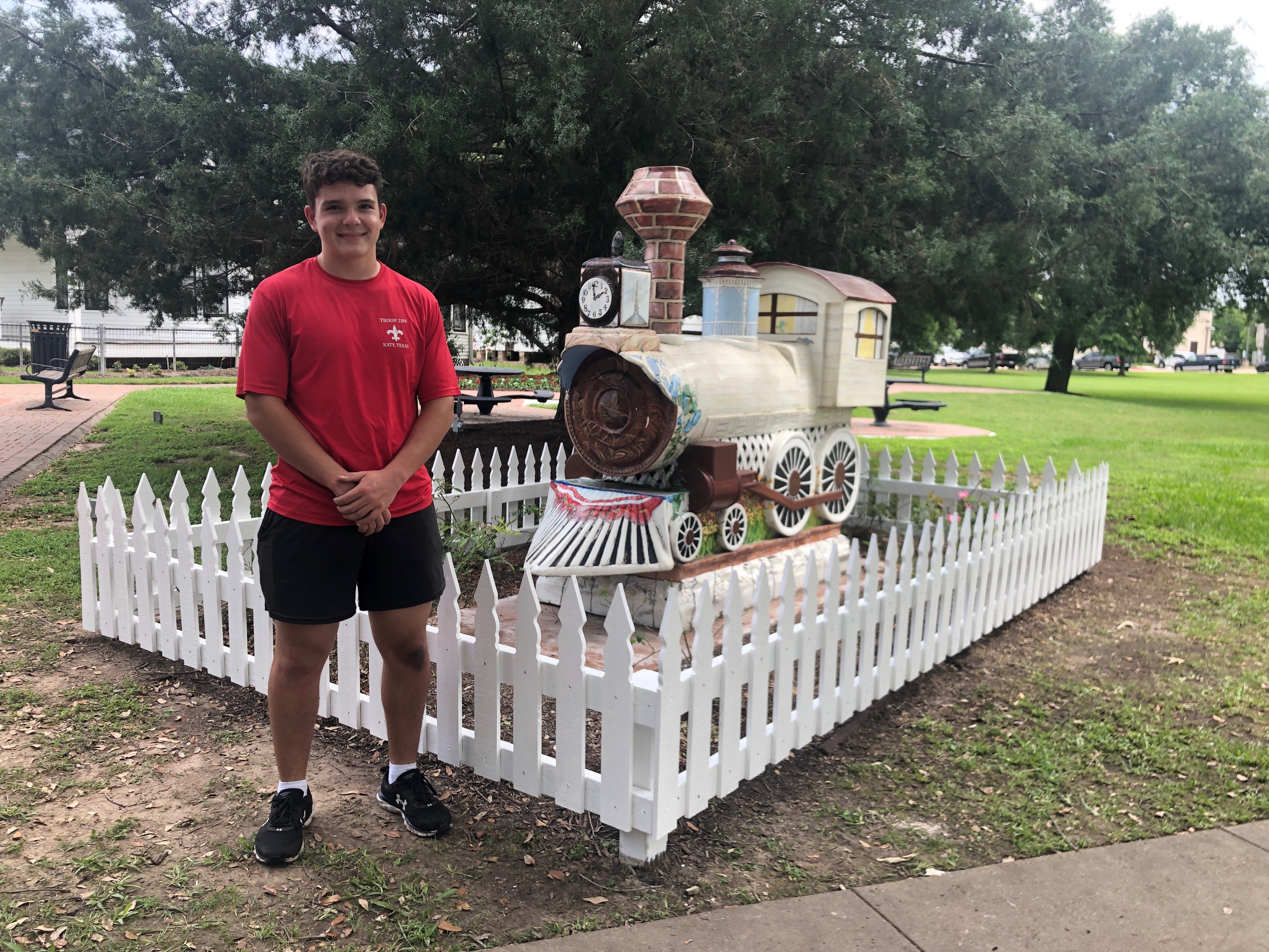 Katy Area Boy Scout Completes Eagle Scout Project Benefitting Katy Heritage Society