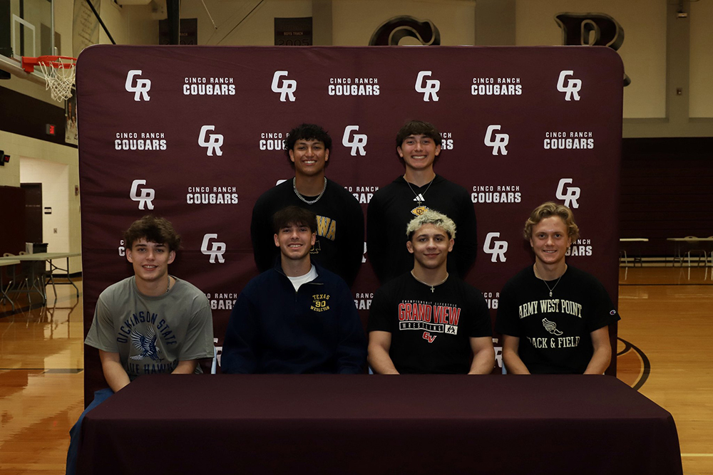 Cinco Ranch High School Athletes Sign to Compete at the Collegiate Level