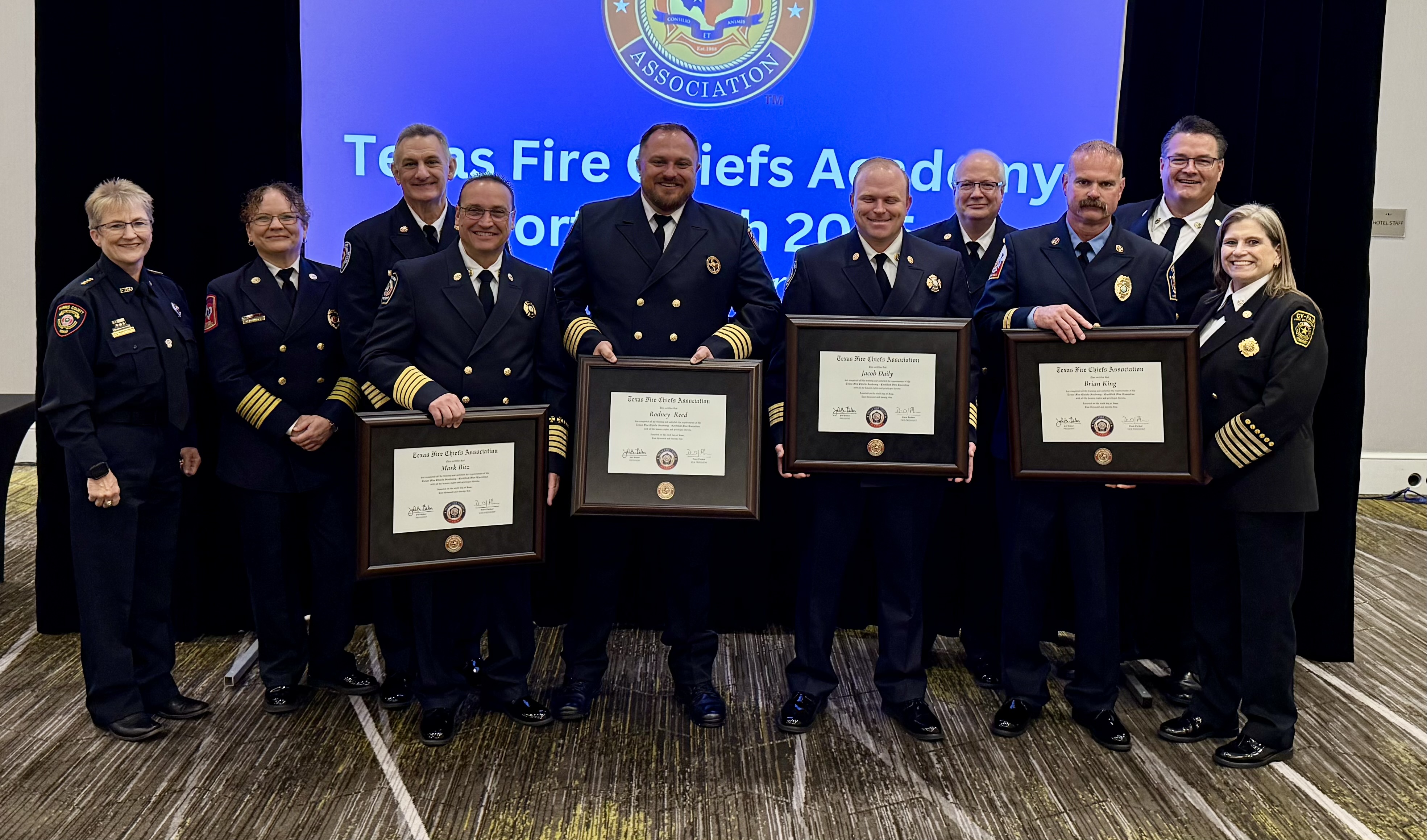 Executive Chief Rodney Reed Becomes First in Harris County Fire Marshal’s Office to Earn Certified Fire Executive Designation