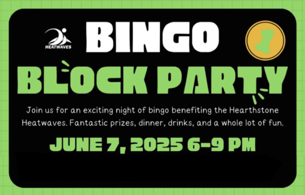 Hearthstone Heatwaves Block Party Set to Light Up June 7 with Bingo, Dinner, Drinks, and Raffles