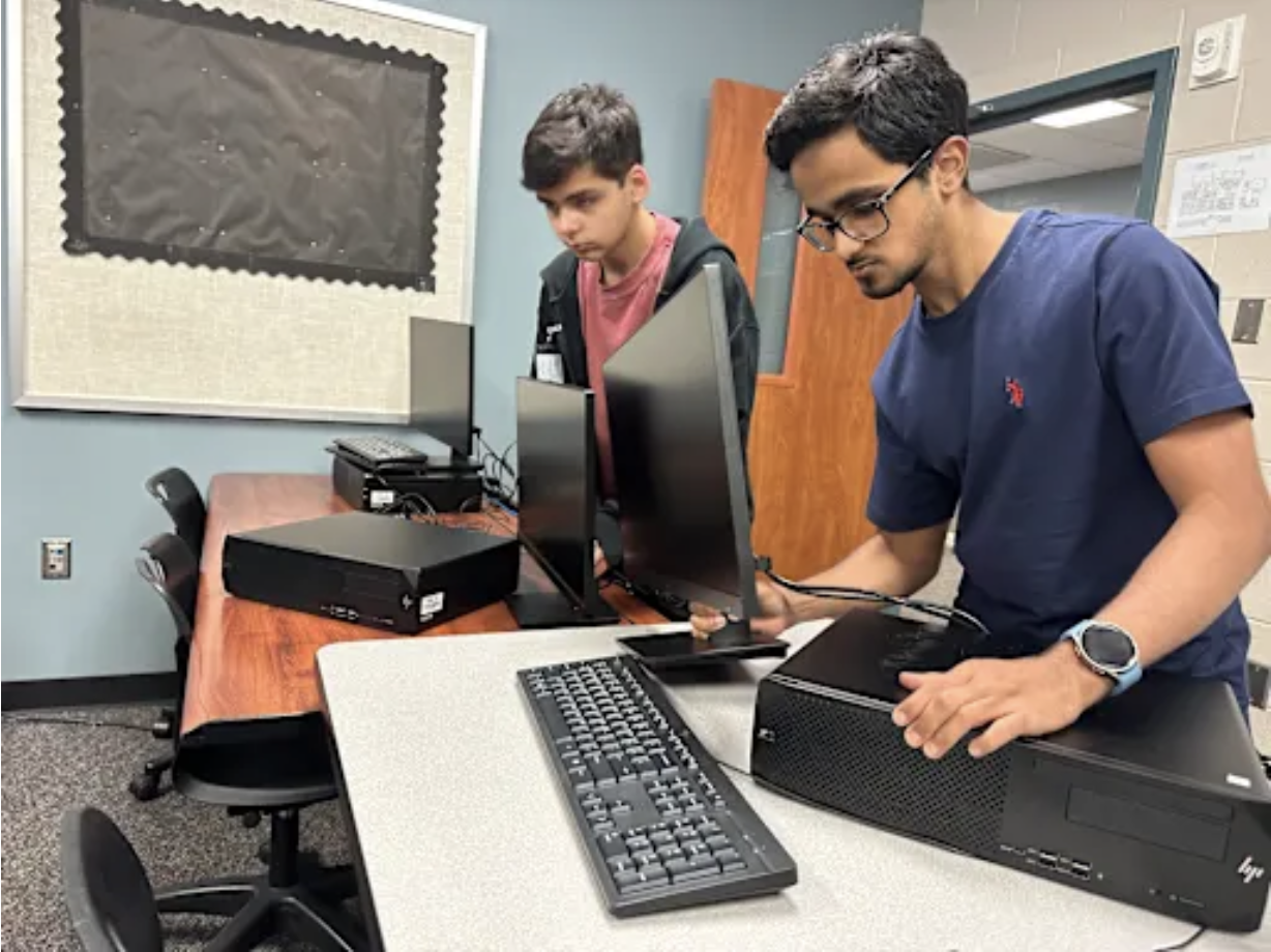 Real-World Tech Experience: Tomball ISD Students Dive into Summer Internships with District Technology Team