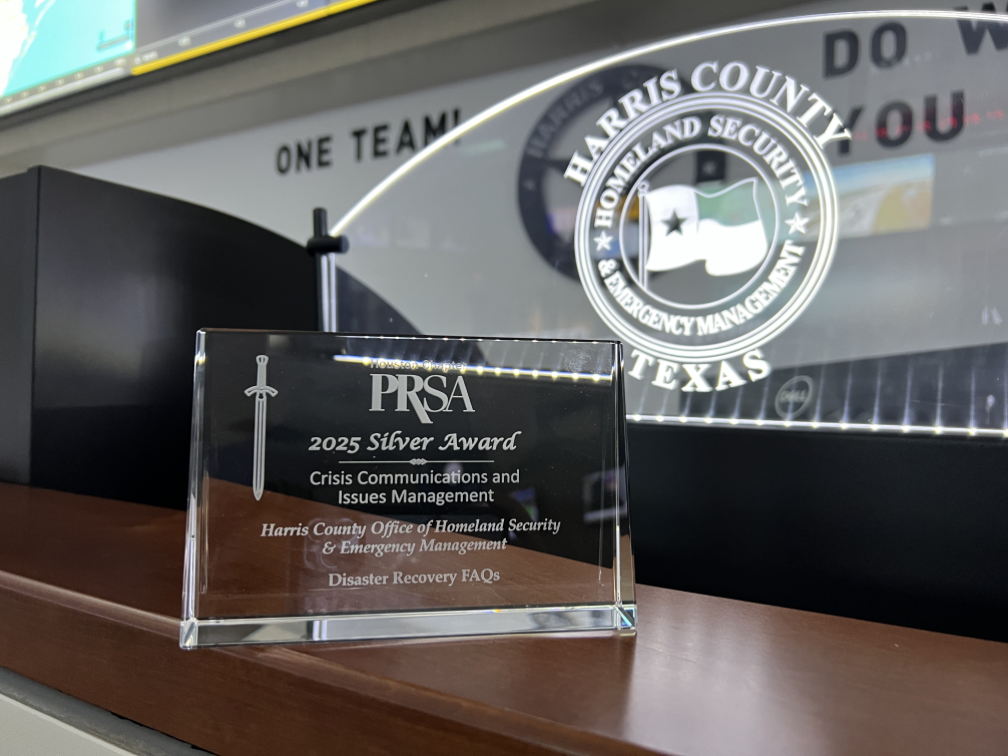 HCOHSEM Receives Silver Award for Post-Derecho Crisis Communications