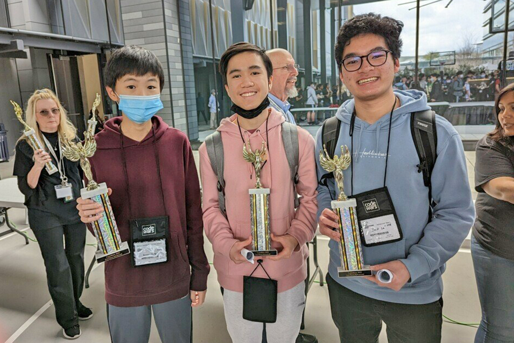 Cypress Woods HS Students Place Third in HP CodeWars Competition