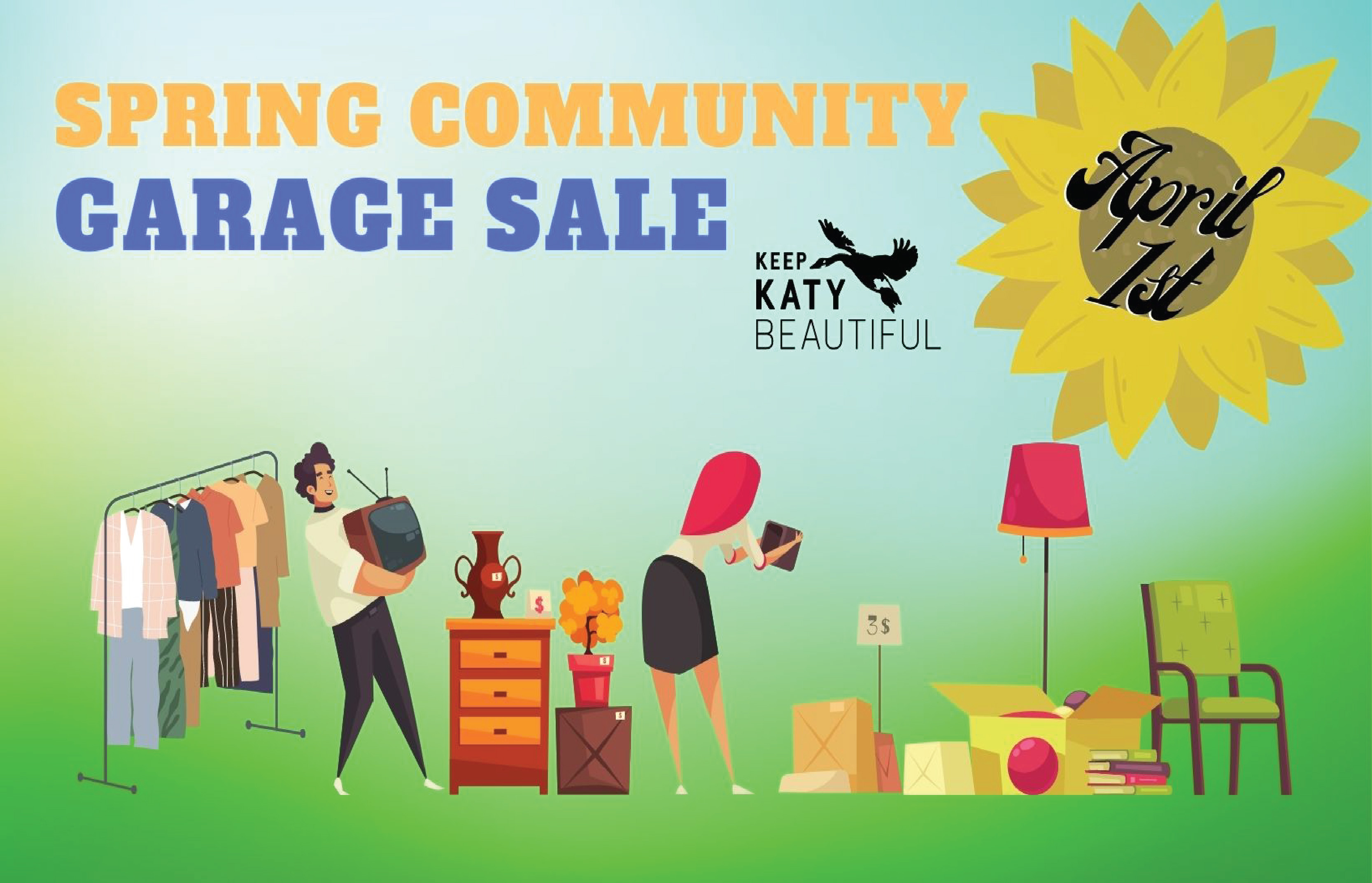 City of Katy Spring Community Garage Sale Registration Deadline Approaching