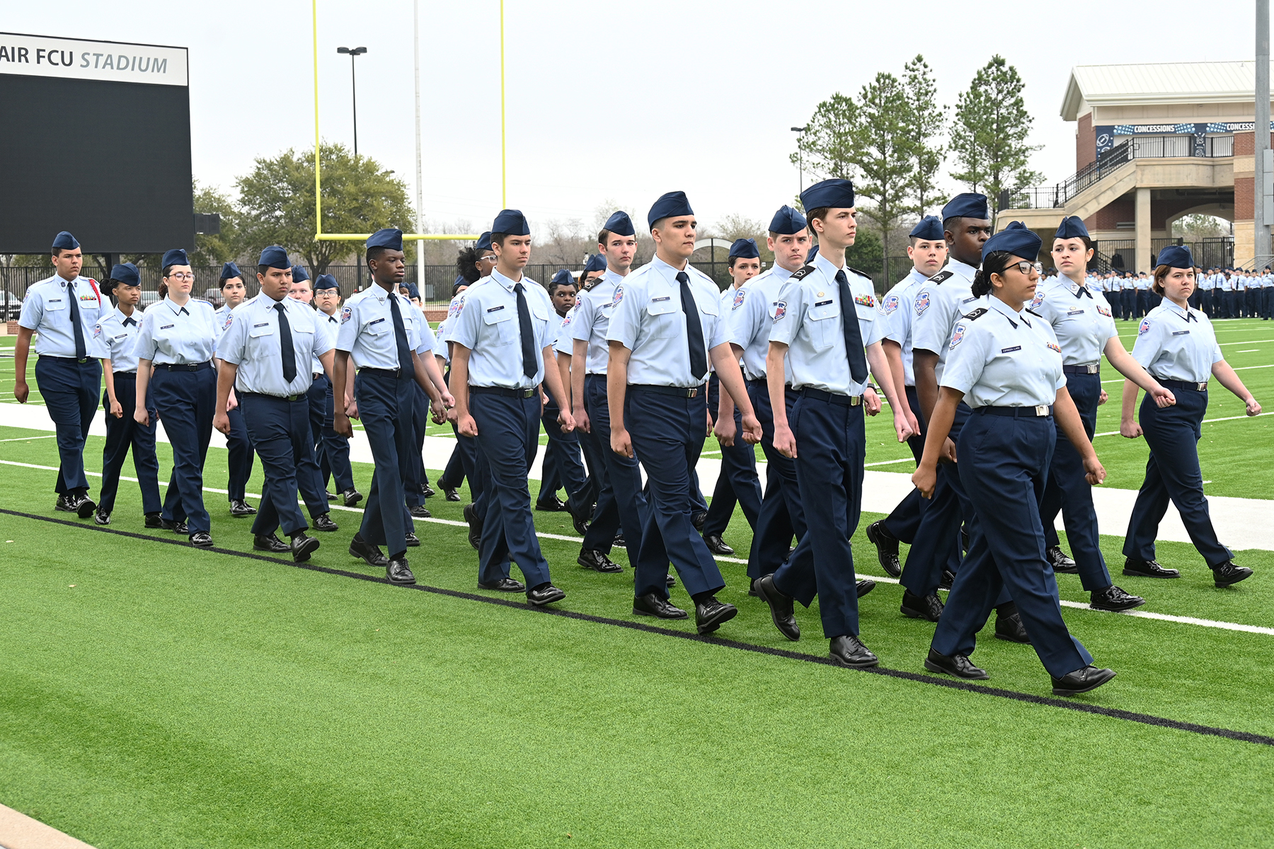 20th Annual Pass in Review Showcases CFISD's AFJROTC Cadets