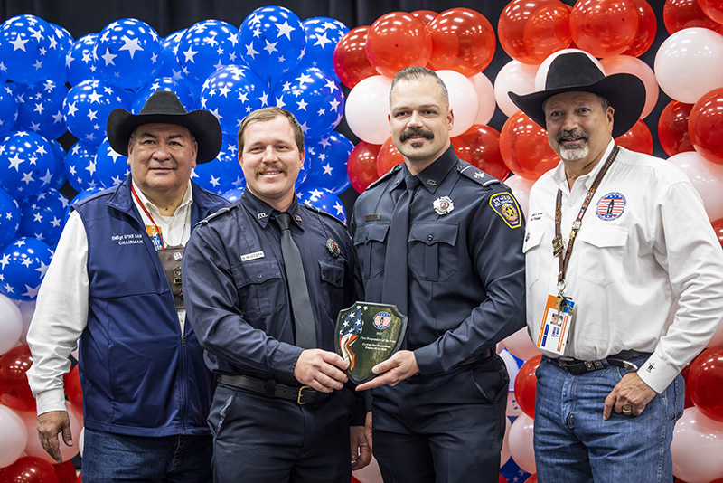 Two Cy-Fair Fire Department Firefighters Awarded Houston Livestock Show and Rodeo’s First Responder of the Year Award