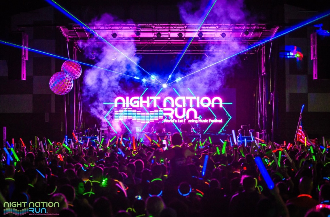 Night Nation Run Brings High-Energy Running Music Festival to Houston’s Sam Houston Race Park