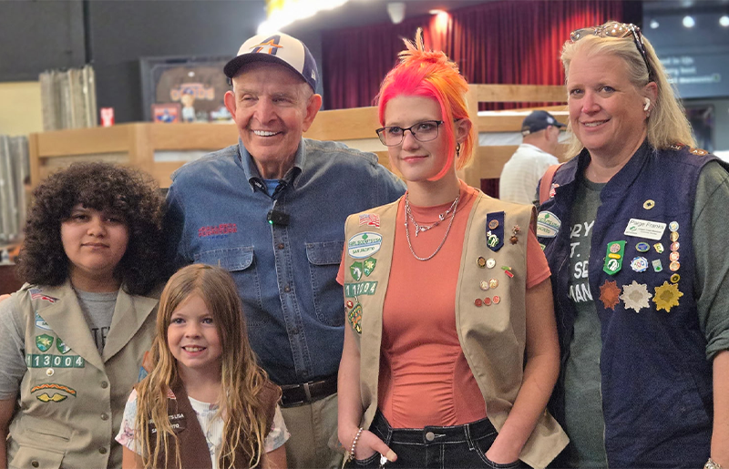 Mattress Mack Lends Support to Over 250 Houston-Area Girl Scout Troops with Cookie Buyout and Sales Training